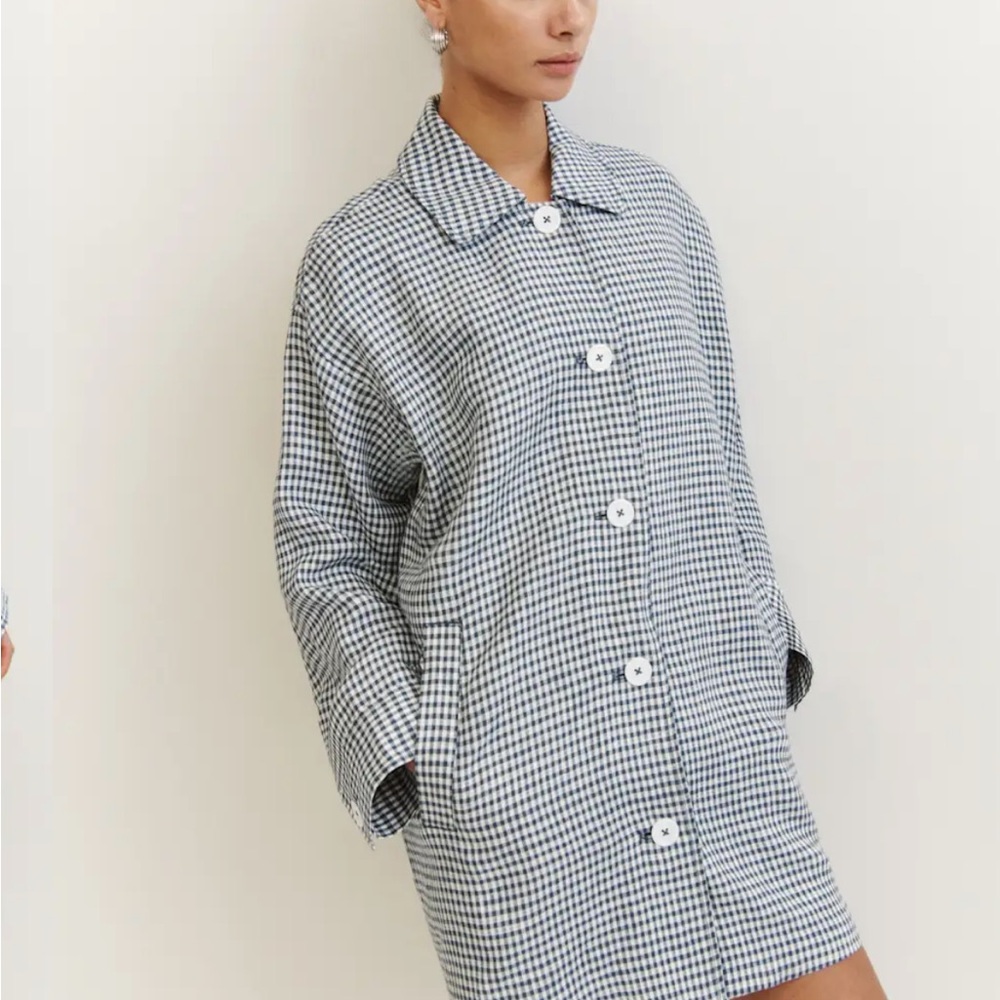 Reformation Irene Linen Jacket